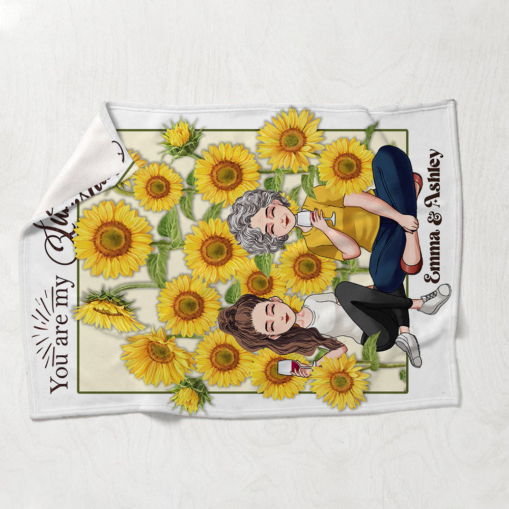 You Are My Sunshine - Personalized Mother's Day Mother Blanket