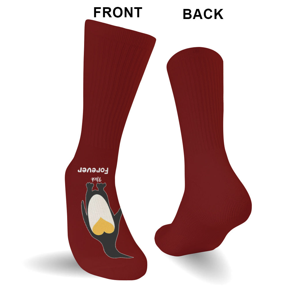 Let's Do This Forever - Personalized Couple Socks