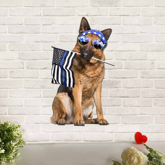 K9 - Police Cut Metal Sign