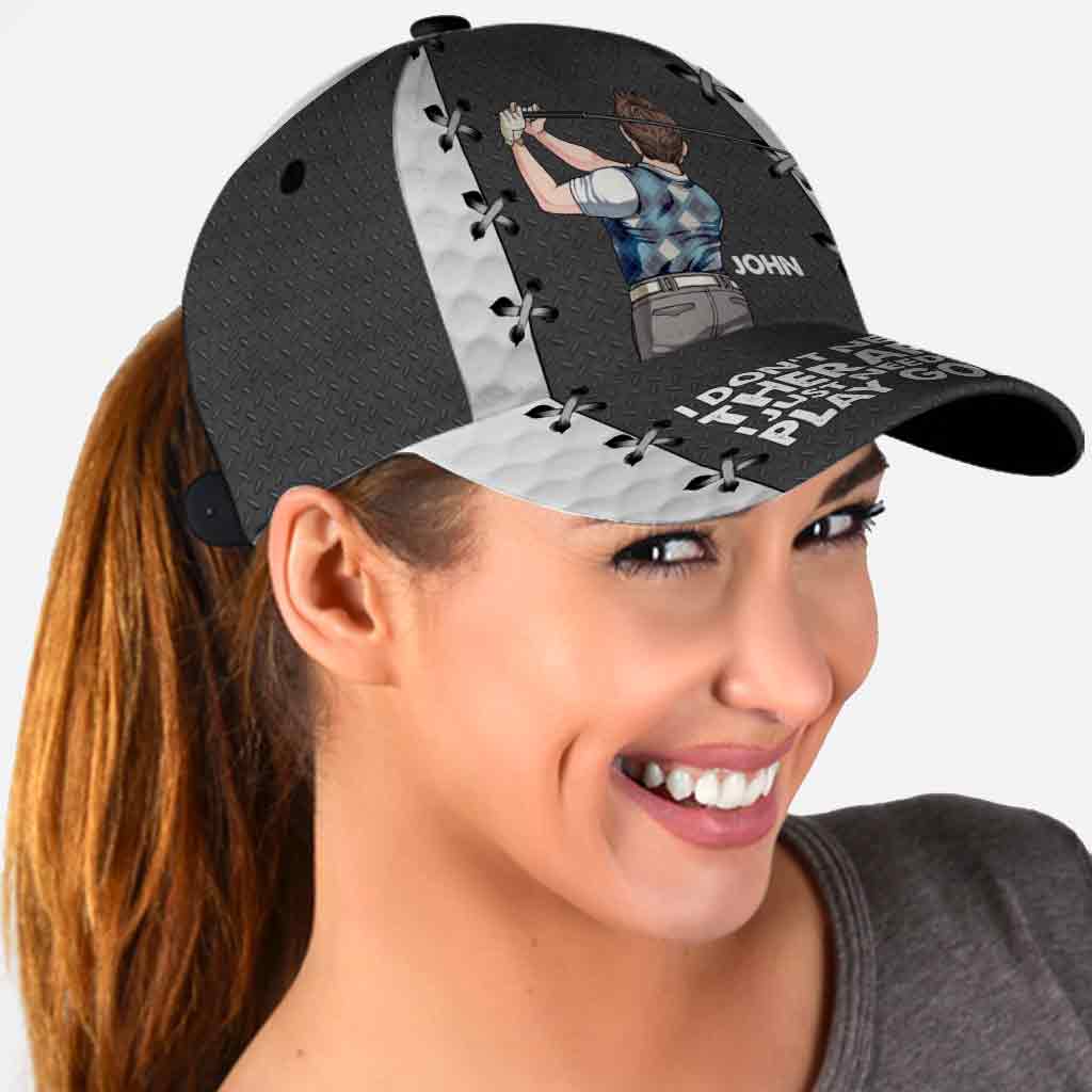 Ich muss einfach nur Golf spielen – personalisierte Golf Classic Cap