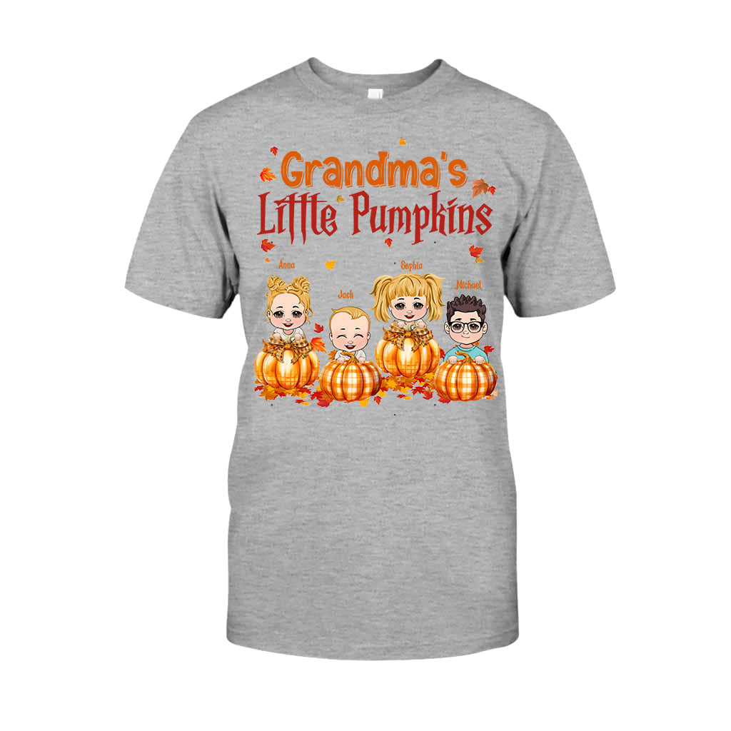 Les petites citrouilles de grand-mère - T-shirt et sweat à capuche personnalisés pour grand-mère