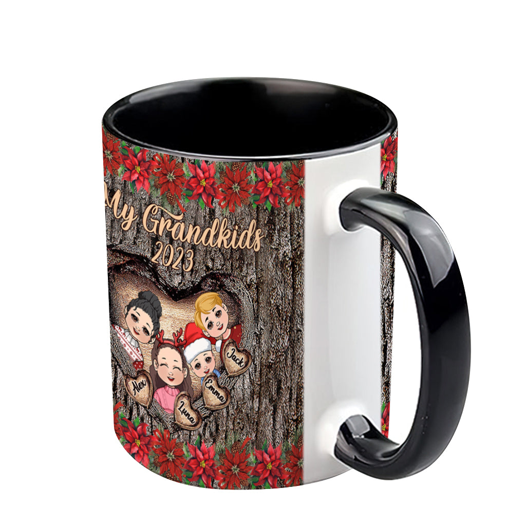 Mes petits-enfants - Mug personnalisé pour grand-mère