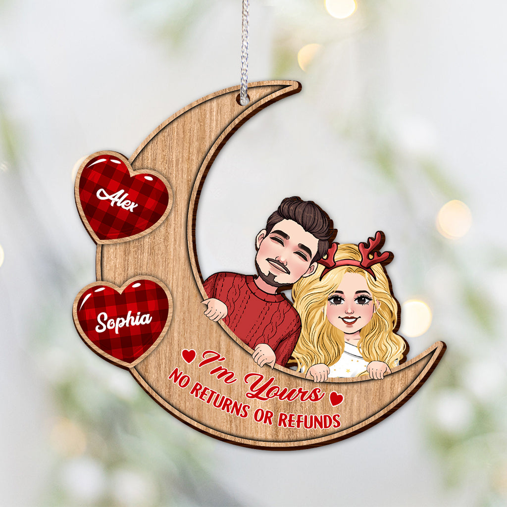 I'm Yours - Personalized Couple Ornament