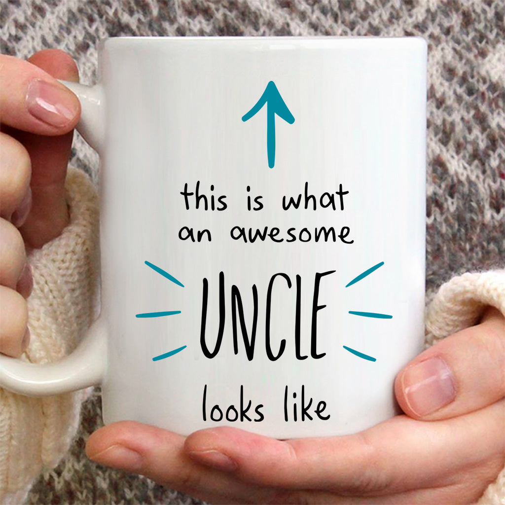 So sieht ein richtig cooler Onkel aus – Onkel-Tasse