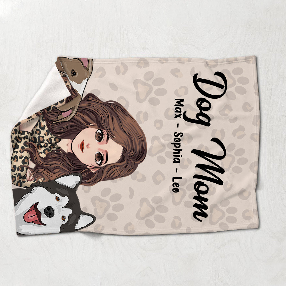 Katzenmama – Geschenk für Katzenliebhaber – Personalisierte Decke