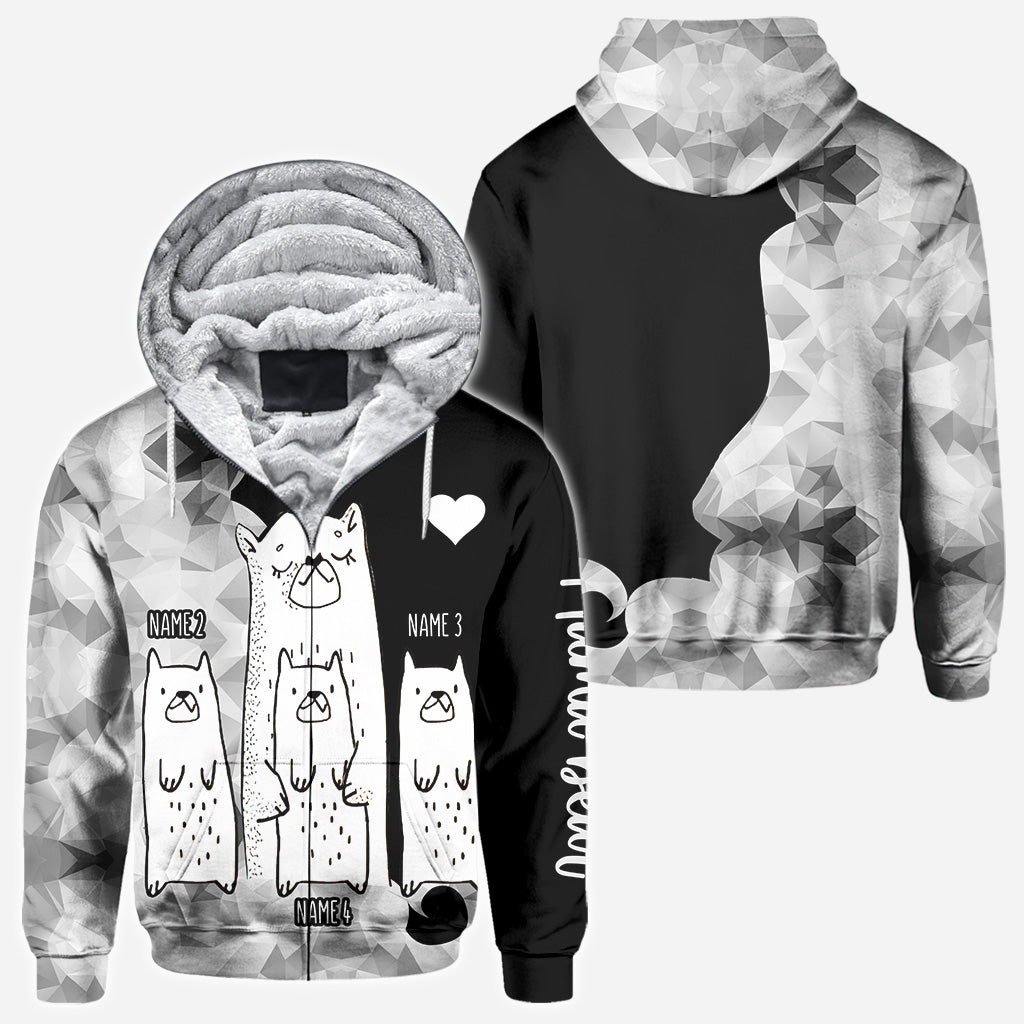 Mama Bear - Personalized Mother's Day Mother All Over T-shirt and Hoodie