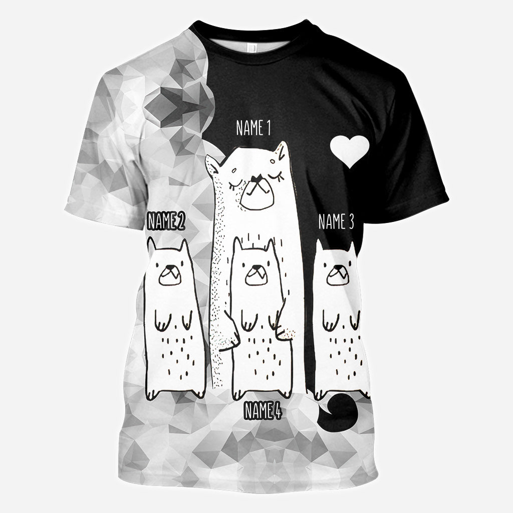 Mama Bear - Personalized Mother's Day Mother All Over T-shirt and Hoodie