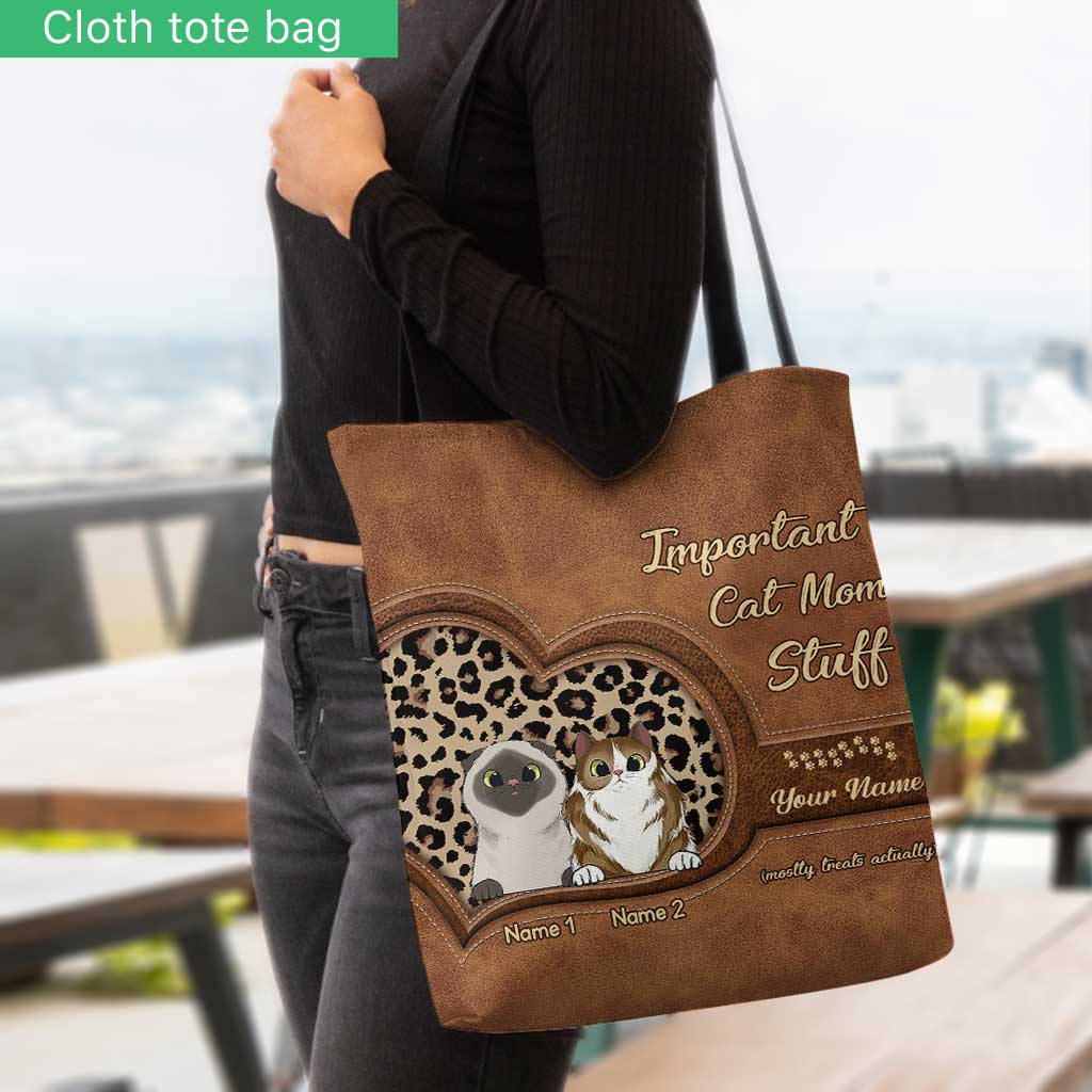 Accessoires indispensables pour maman chat - Sac fourre-tout personnalisé pour chat