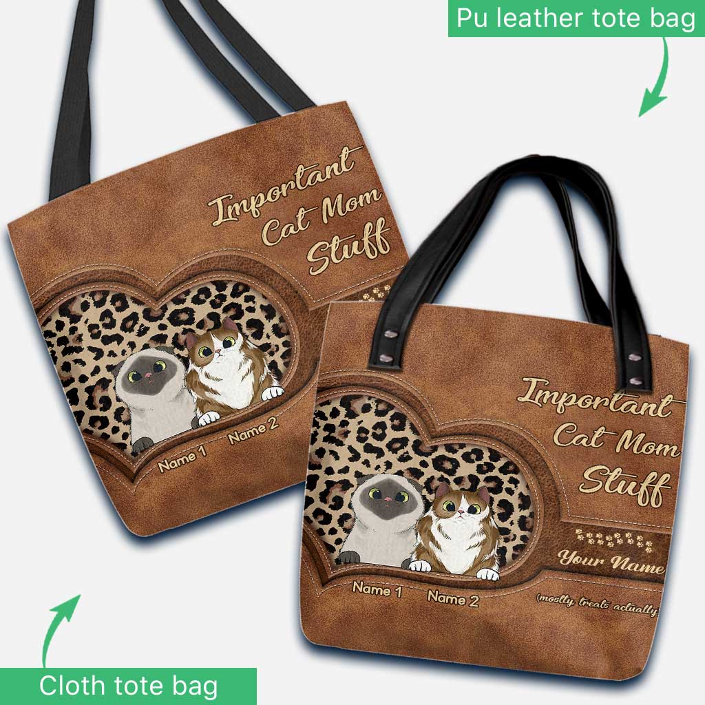 Accessoires indispensables pour maman chat - Sac fourre-tout personnalisé pour chat