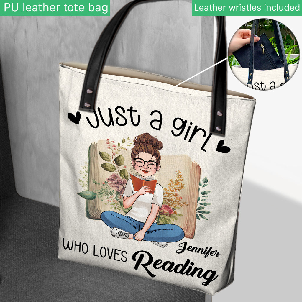 Einfach eine Leseratte – personalisierte Büchertasche