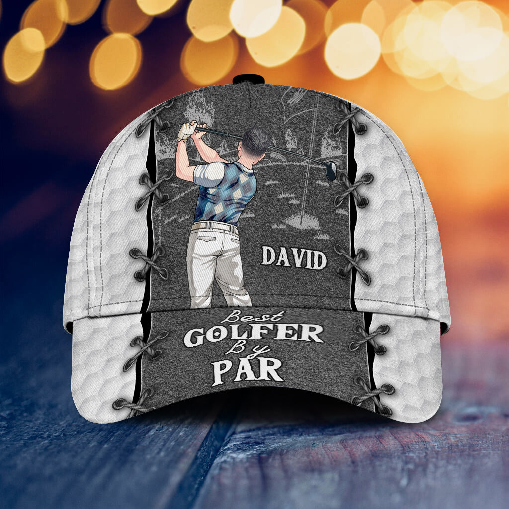 Bester Golfer nach Par - Personalisierte Golf Classic Kappe