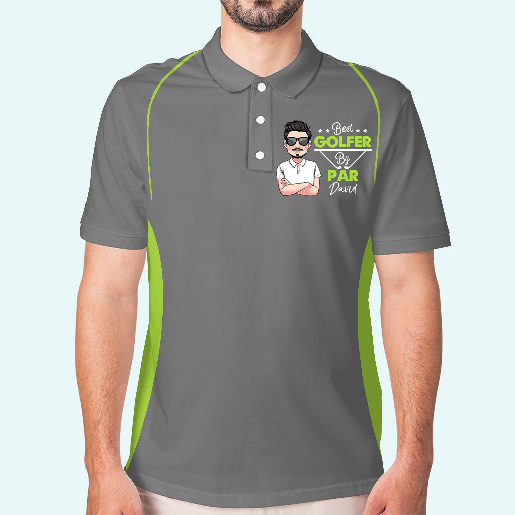 Bester Golfer nach Par - Personalisiertes Golf-Poloshirt