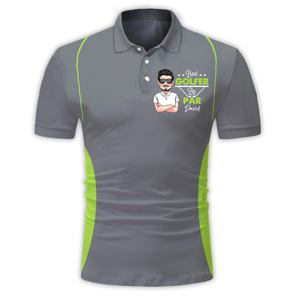 Bester Golfer nach Par - Personalisiertes Golf-Poloshirt