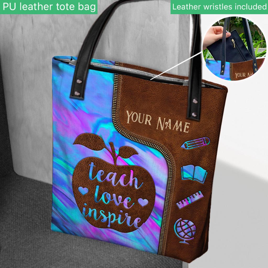 Sac fourre-tout personnalisé pour enseignant