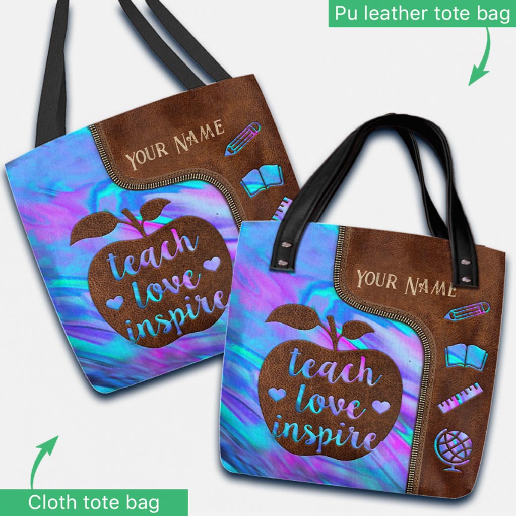 Sac fourre-tout personnalisé pour enseignant
