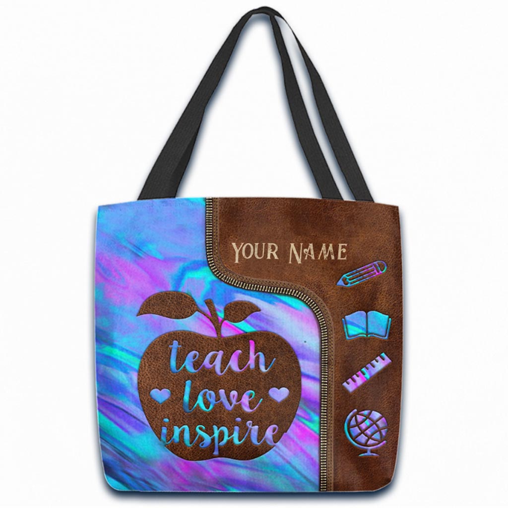 Sac fourre-tout personnalisé pour enseignant