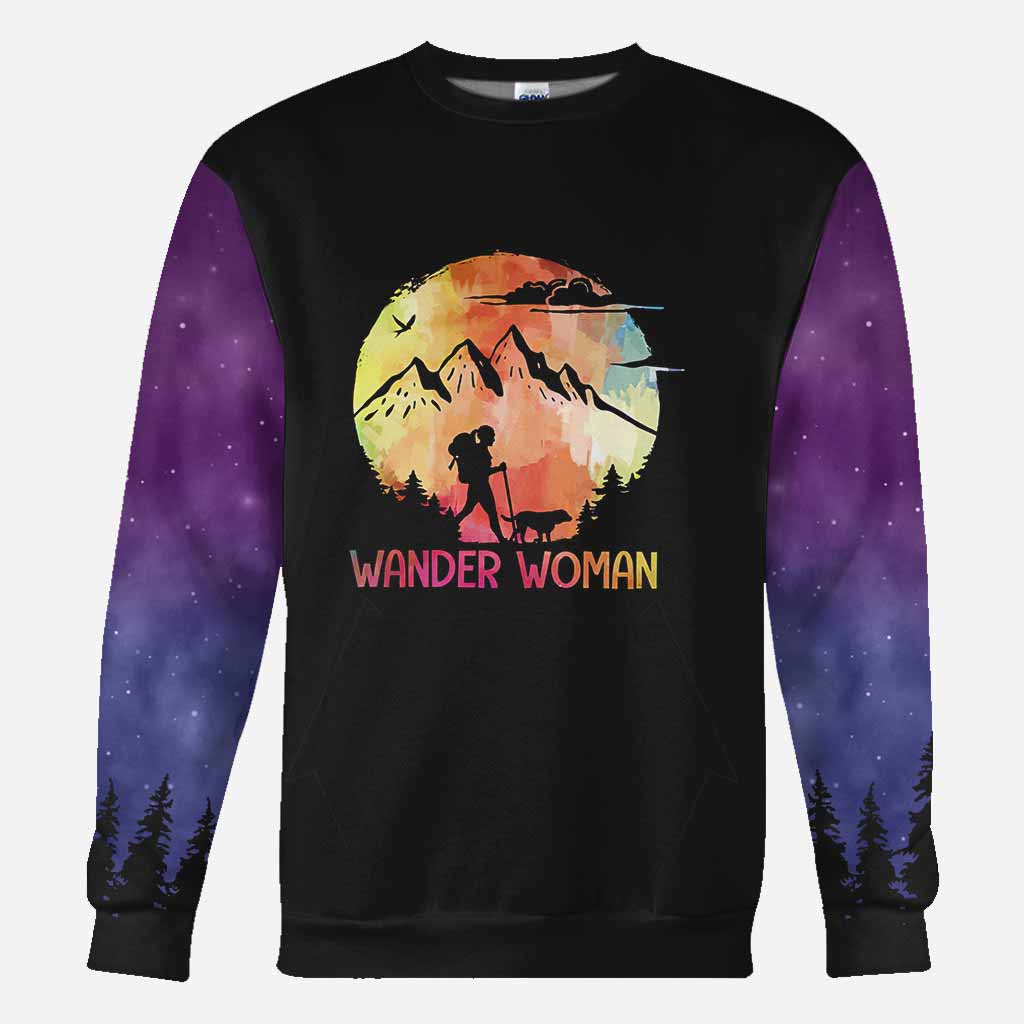 Et je m'enfonce dans la forêt - T-shirt et sweat à capuche Randonnée partout 112021