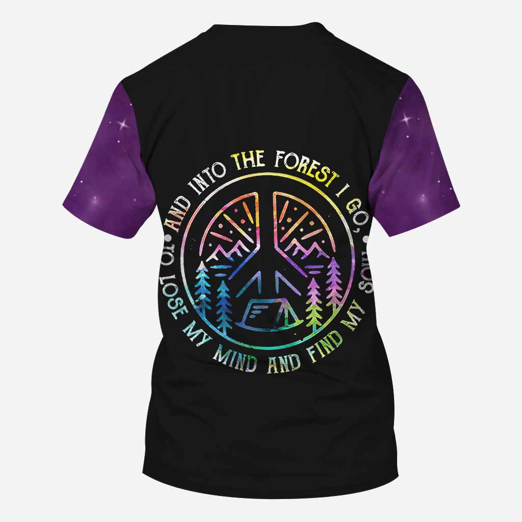 Et je m'enfonce dans la forêt - T-shirt et sweat à capuche Randonnée partout 112021