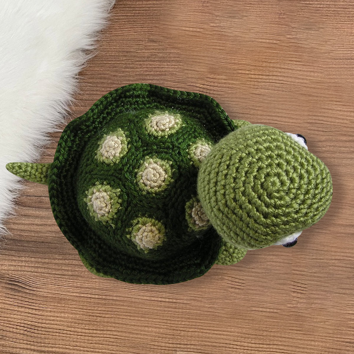 Baby Turtle - Turtle Hand Knitted Doll