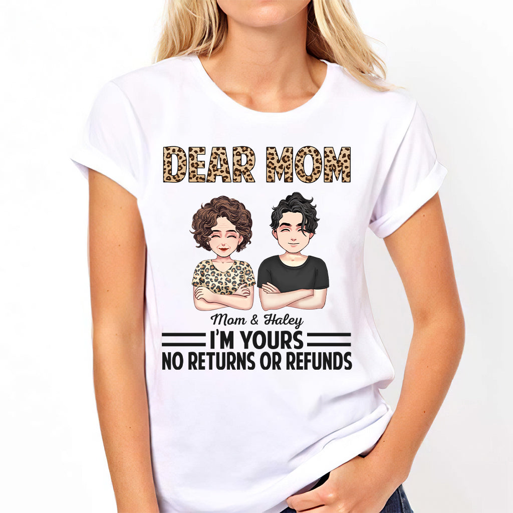 Dear Mom Dear Dad I'm Yours - Gift for mom, dad - Personalized T-shirt And Hoodie