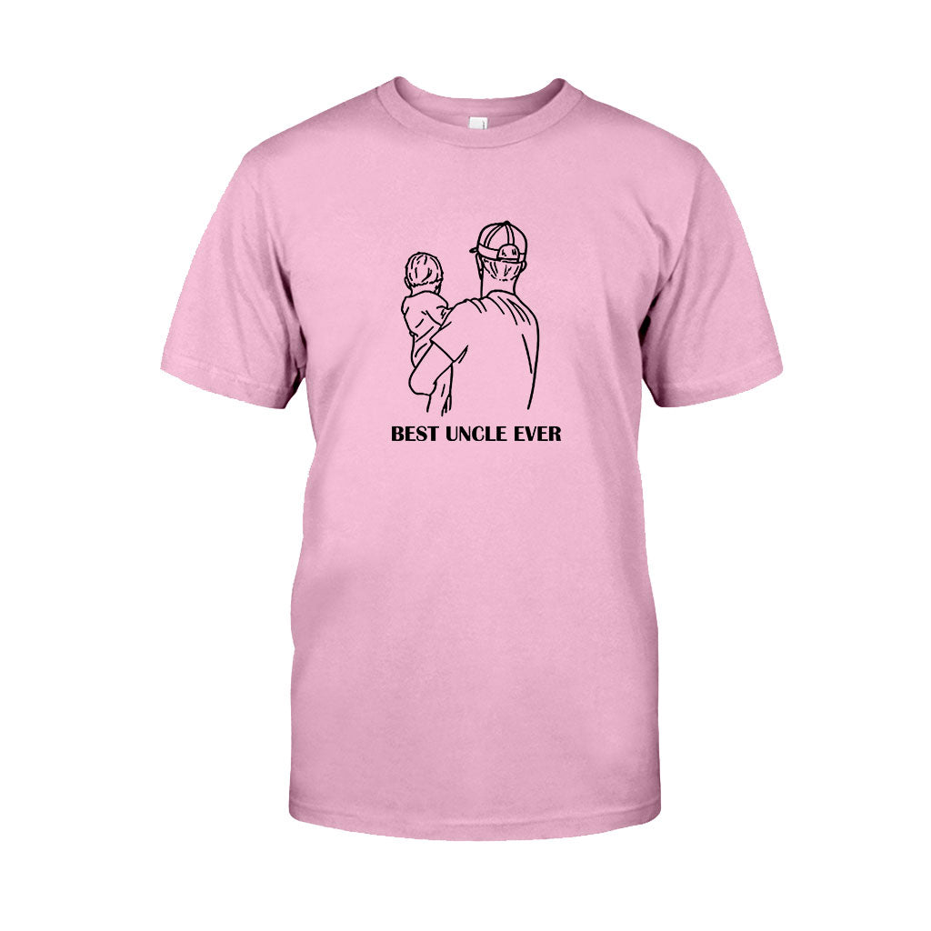 Meilleur oncle du monde - Cadeau pour tonton - T-shirt et sweat à capuche personnalisés