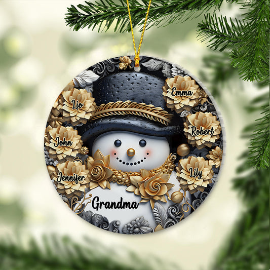 Love Being A Grandma - Gift for grandma - Personalized Ornament