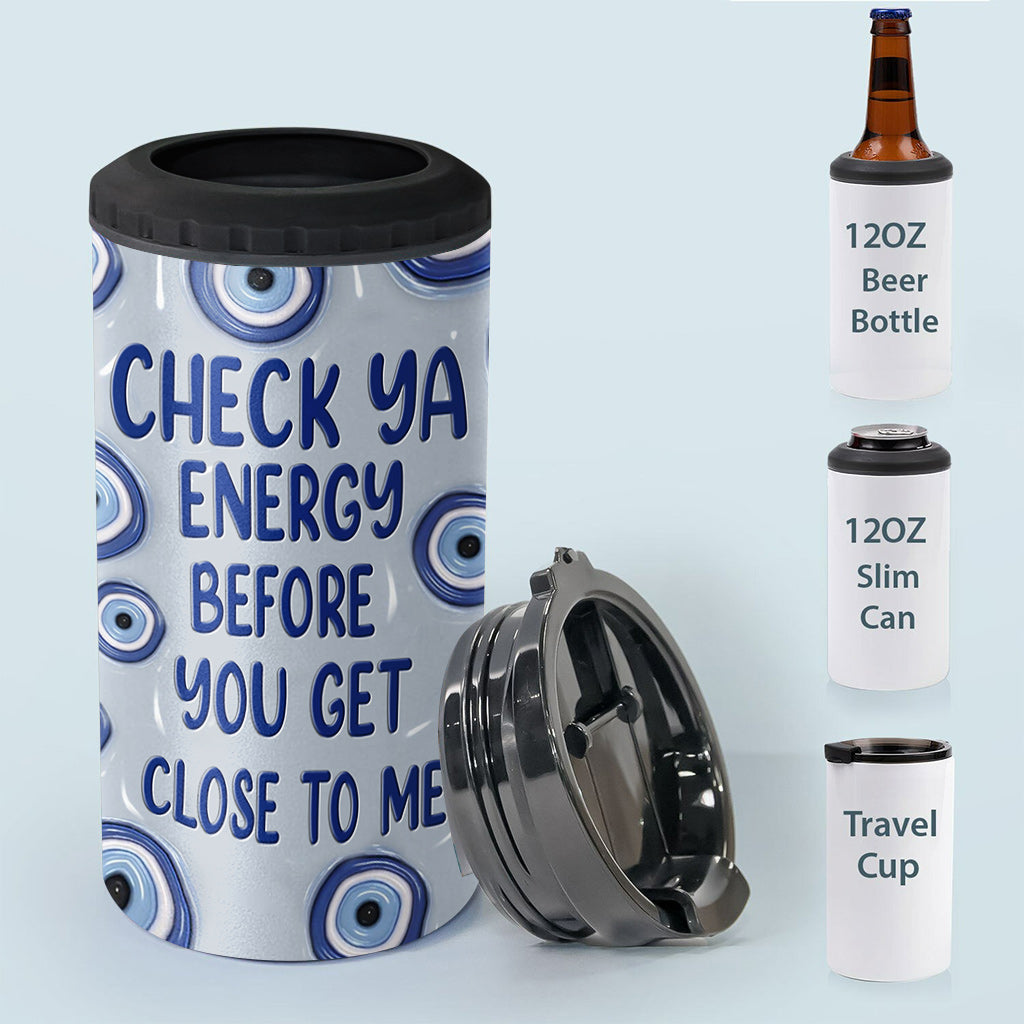 Check Ya Energy - Personalized Witch Can Cooler