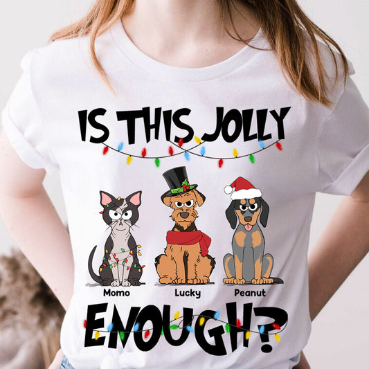 Est-ce assez joyeux ? - T-shirt et sweat à capuche personnalisés pour chien