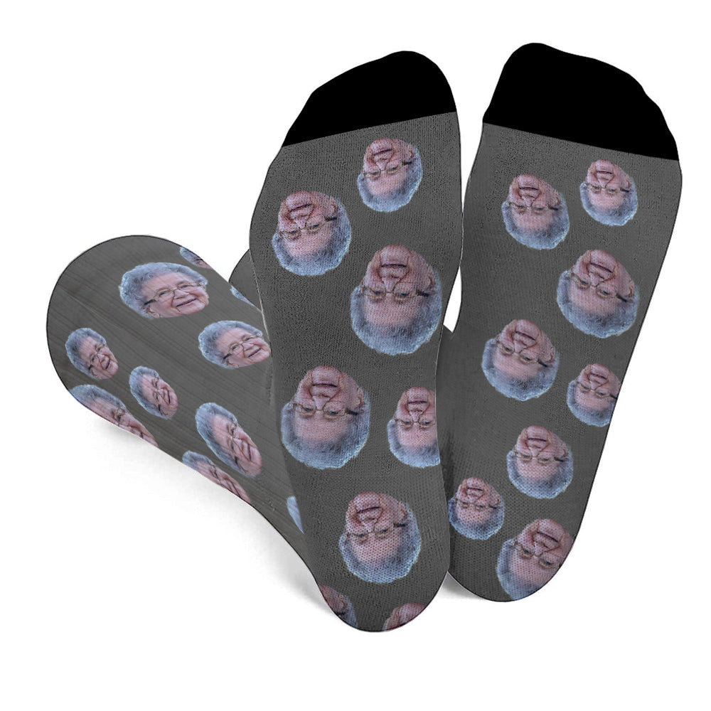 Chaussettes personnalisées pour grand-mère