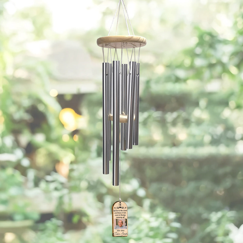 Listen To The Wind - Personalized Memorial Wind Chime