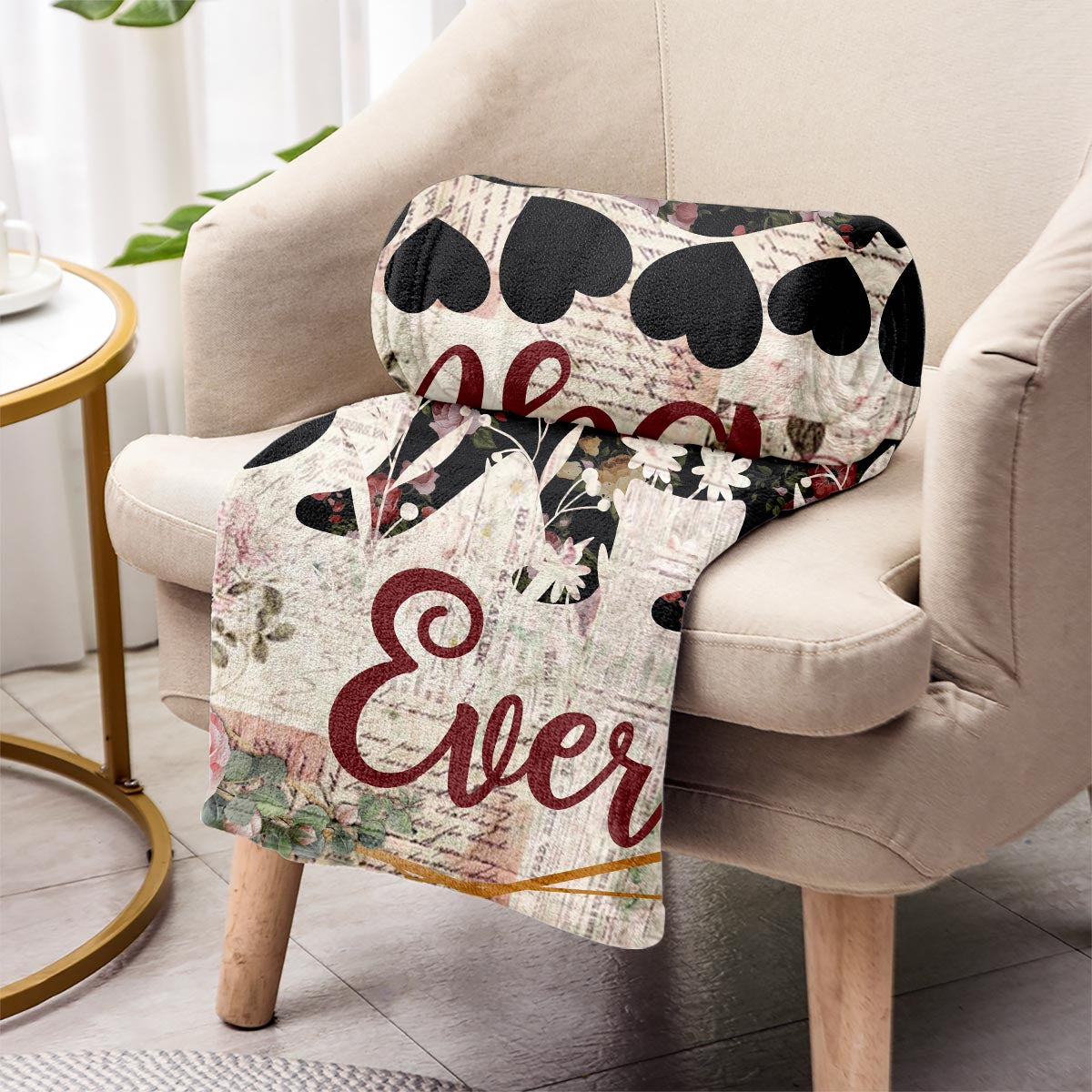 Best Nana Ever - Gift for mom, grandma - Personalized Blanket