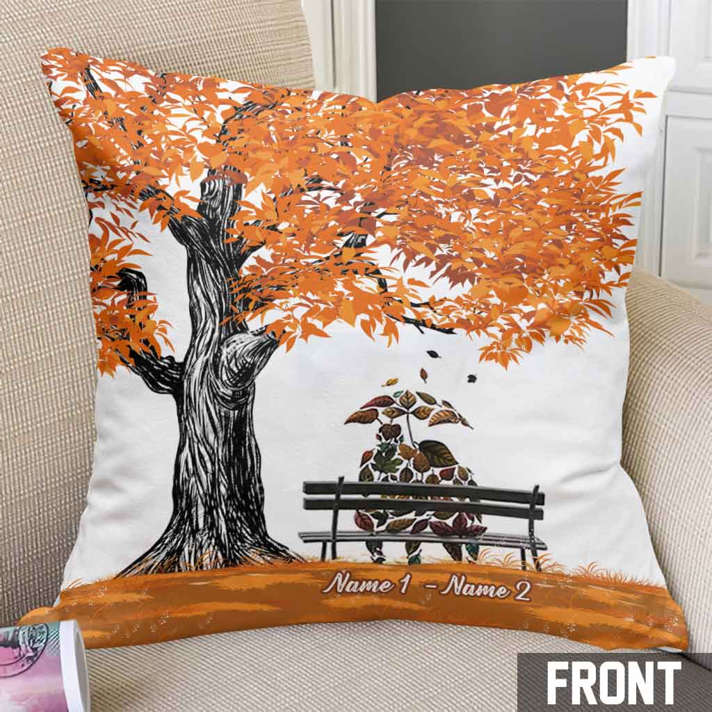 When We Get To The End - Personalized Couple Throw Pillow