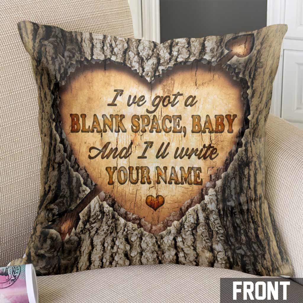 I'll Write Your Name - Personalized Couple Throw Pillow