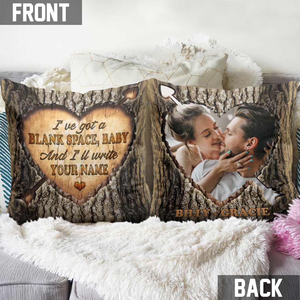 I'll Write Your Name - Personalized Couple Throw Pillow