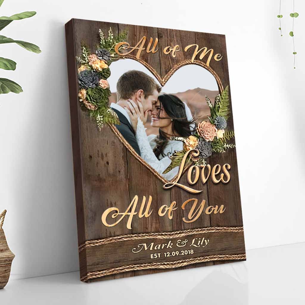 All Of Me - Personalized Couple Poster