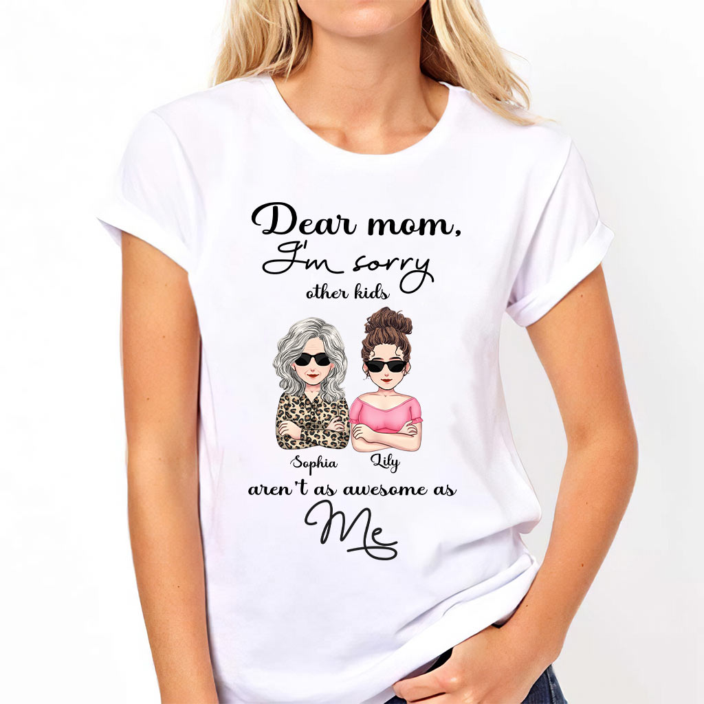 Dear Mom - Personalized Mother T-shirt And Hoodie