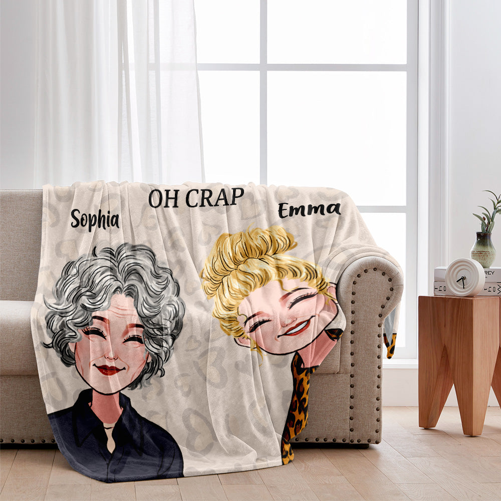 Like Mother Like Daughter - Personalized Mother's Day Mother Blanket