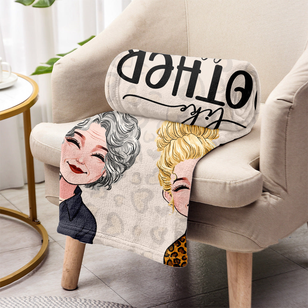 Like Mother Like Daughter - Personalized Mother's Day Mother Blanket