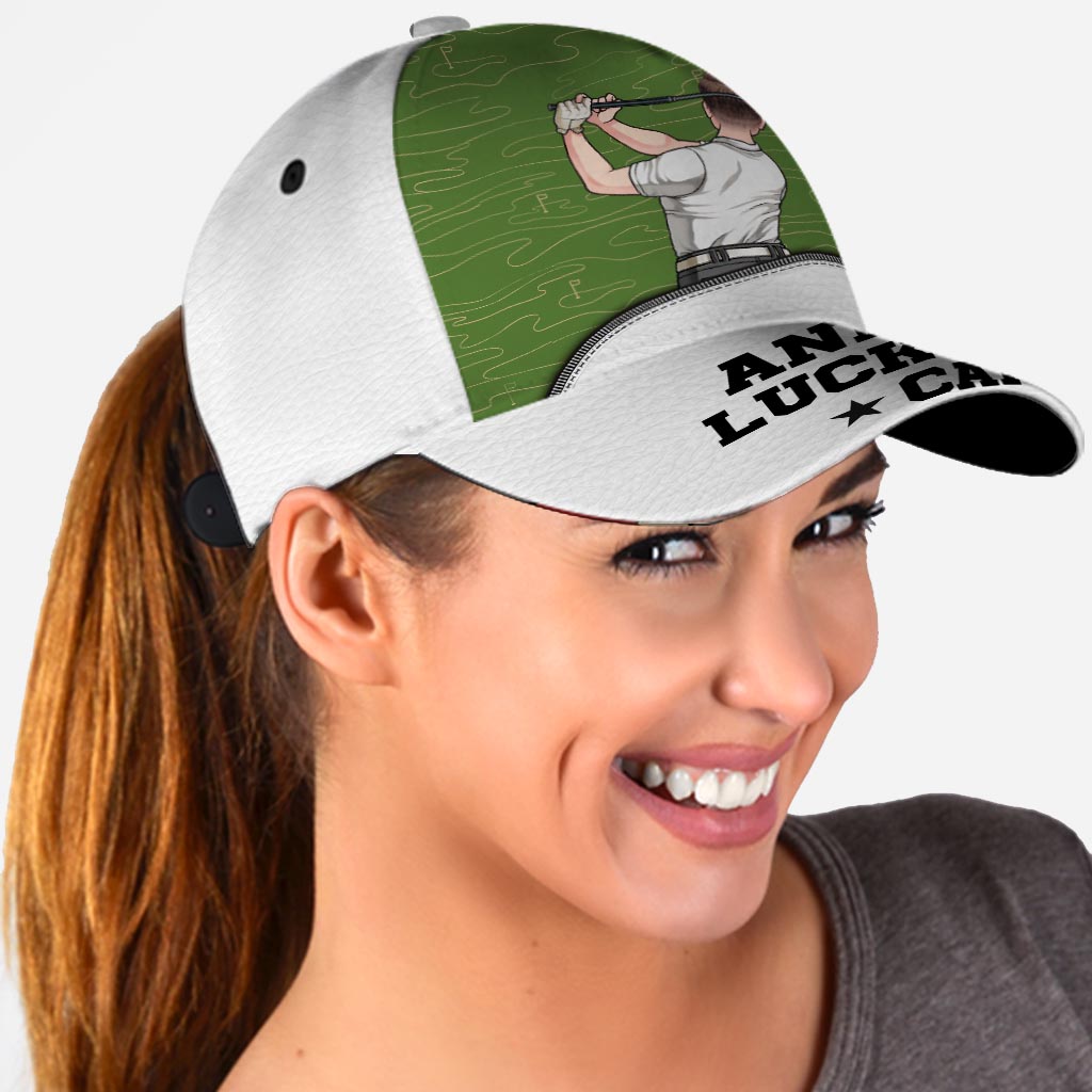 Lucky Golf Hat – Personalisierte klassische Golfkappe