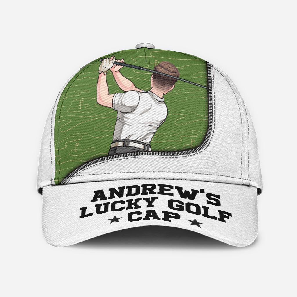 Lucky Golf Hat – Personalisierte klassische Golfkappe