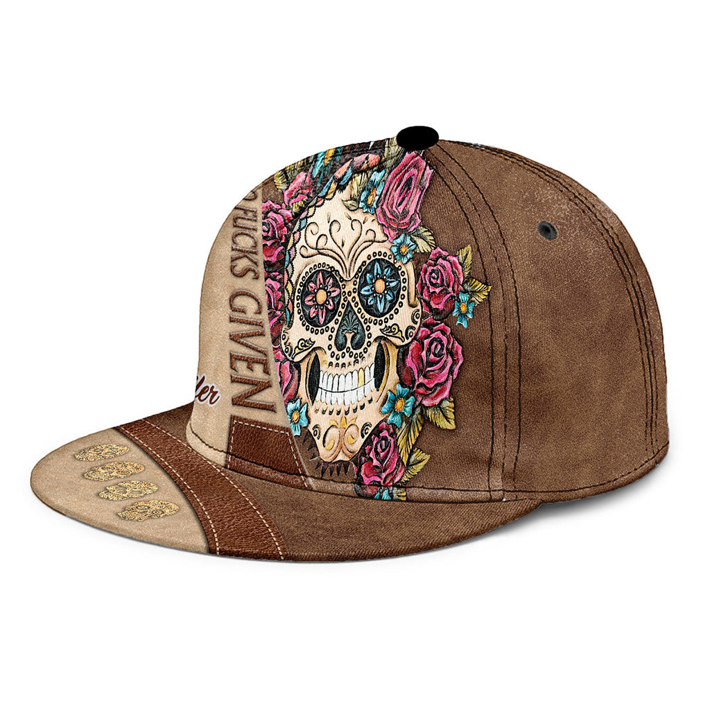 Zéro F Given - Casquette personnalisée tête de mort