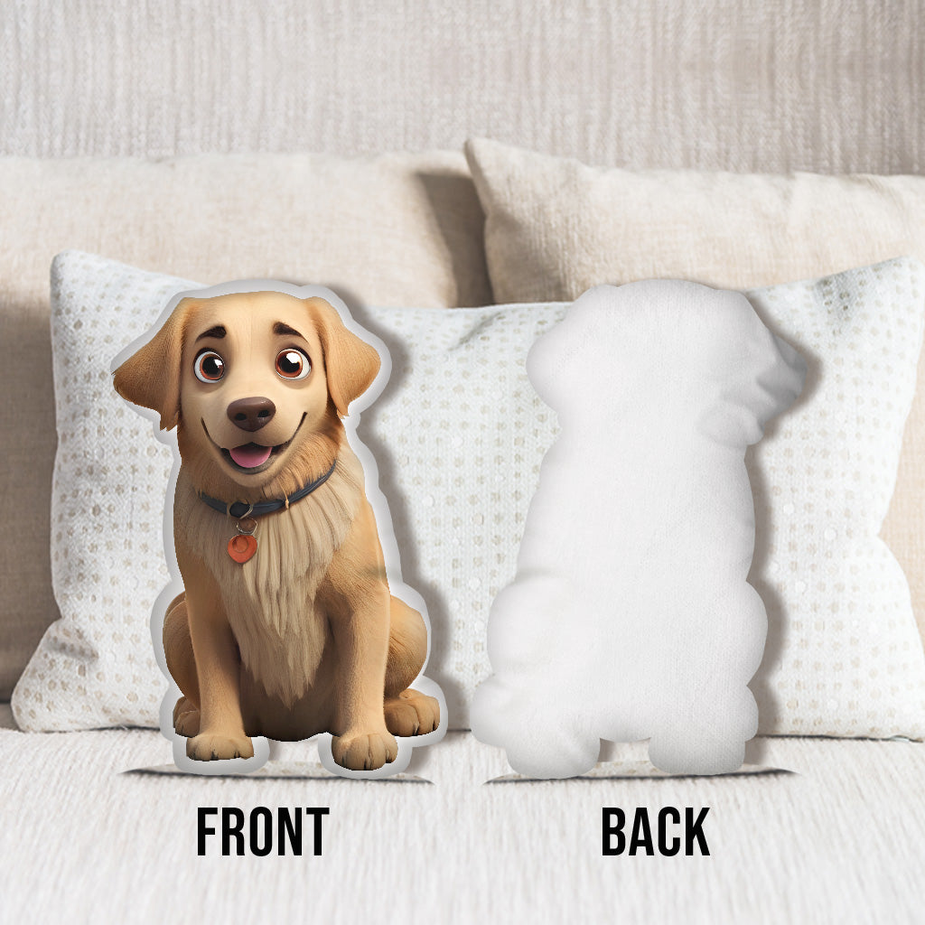Niedliches Haustierkissen – personalisiertes Kissen in Hundeform