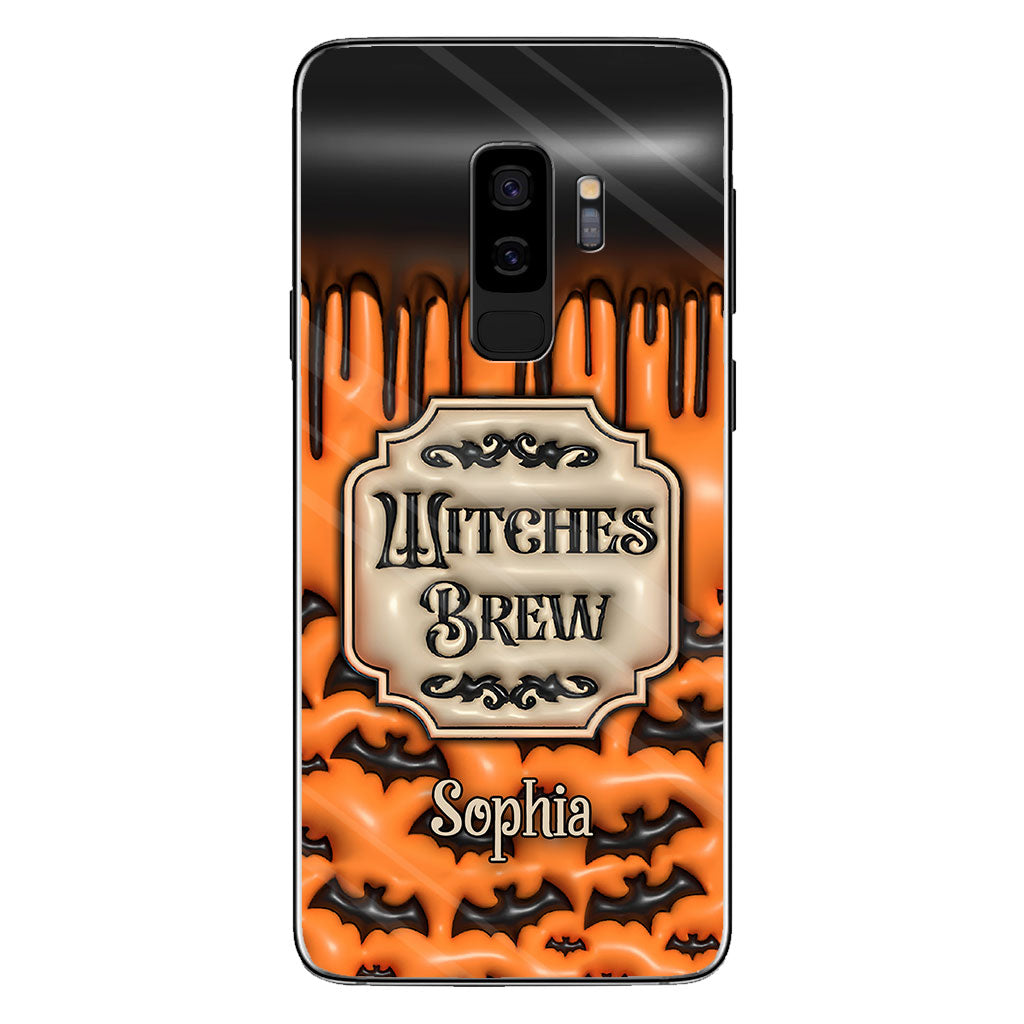 Witches Brew - Personalized Witch Clear Phone Case