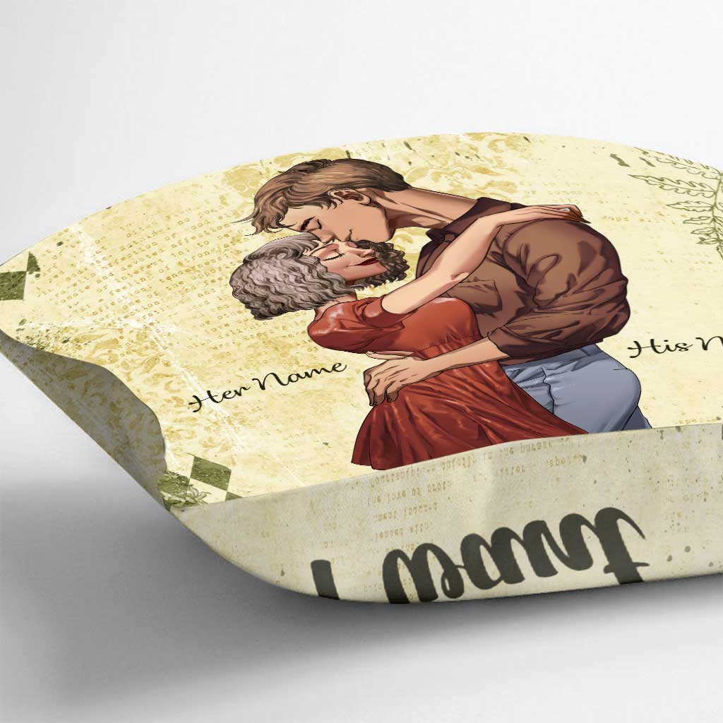 So I Can Kiss You Anytime I Want - Personalized Couple Throw Pillow