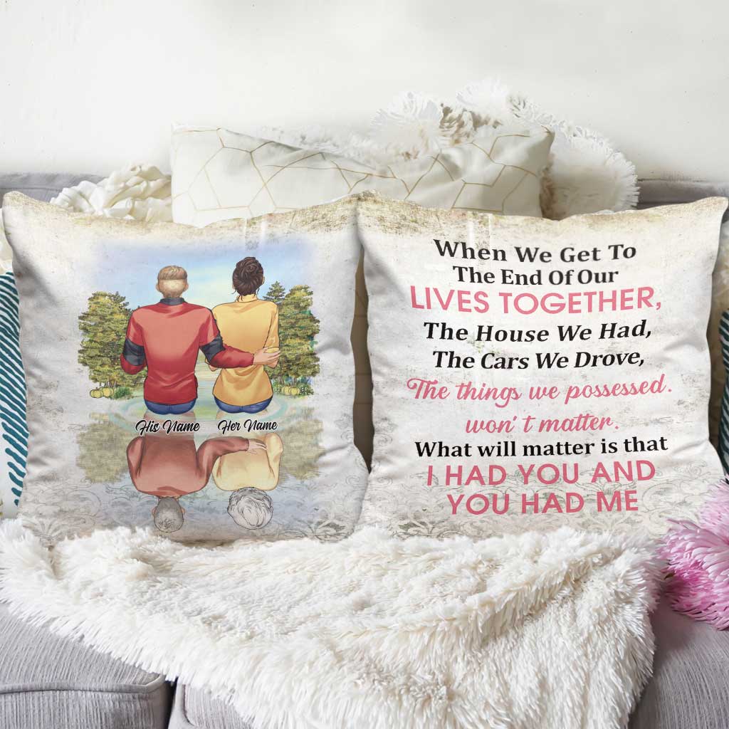 You Are My Person - Personalized Couple Throw Pillow
