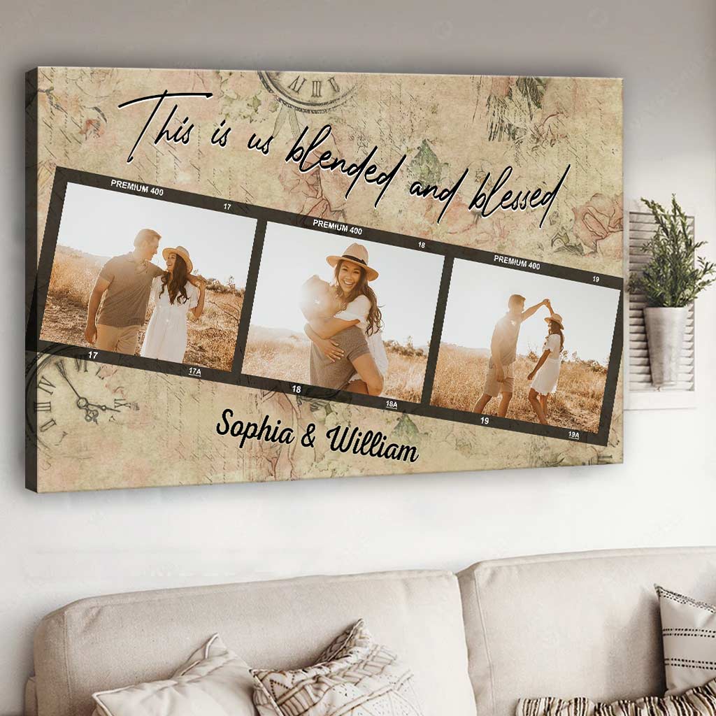 This Is Us - Personalized Couple Canvas And Poster