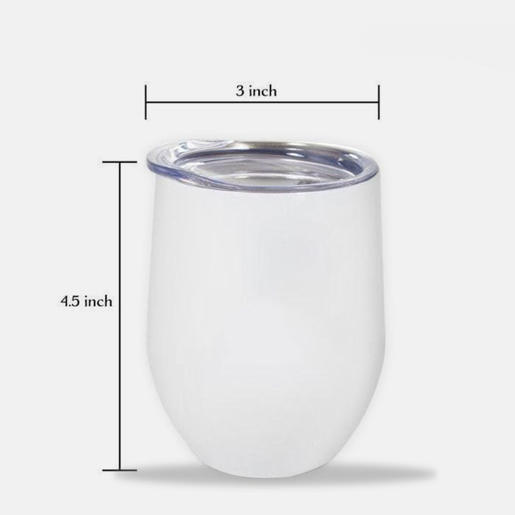 We Love You Floral Mom - Personalized Mother's Day Mother Wine Tumbler