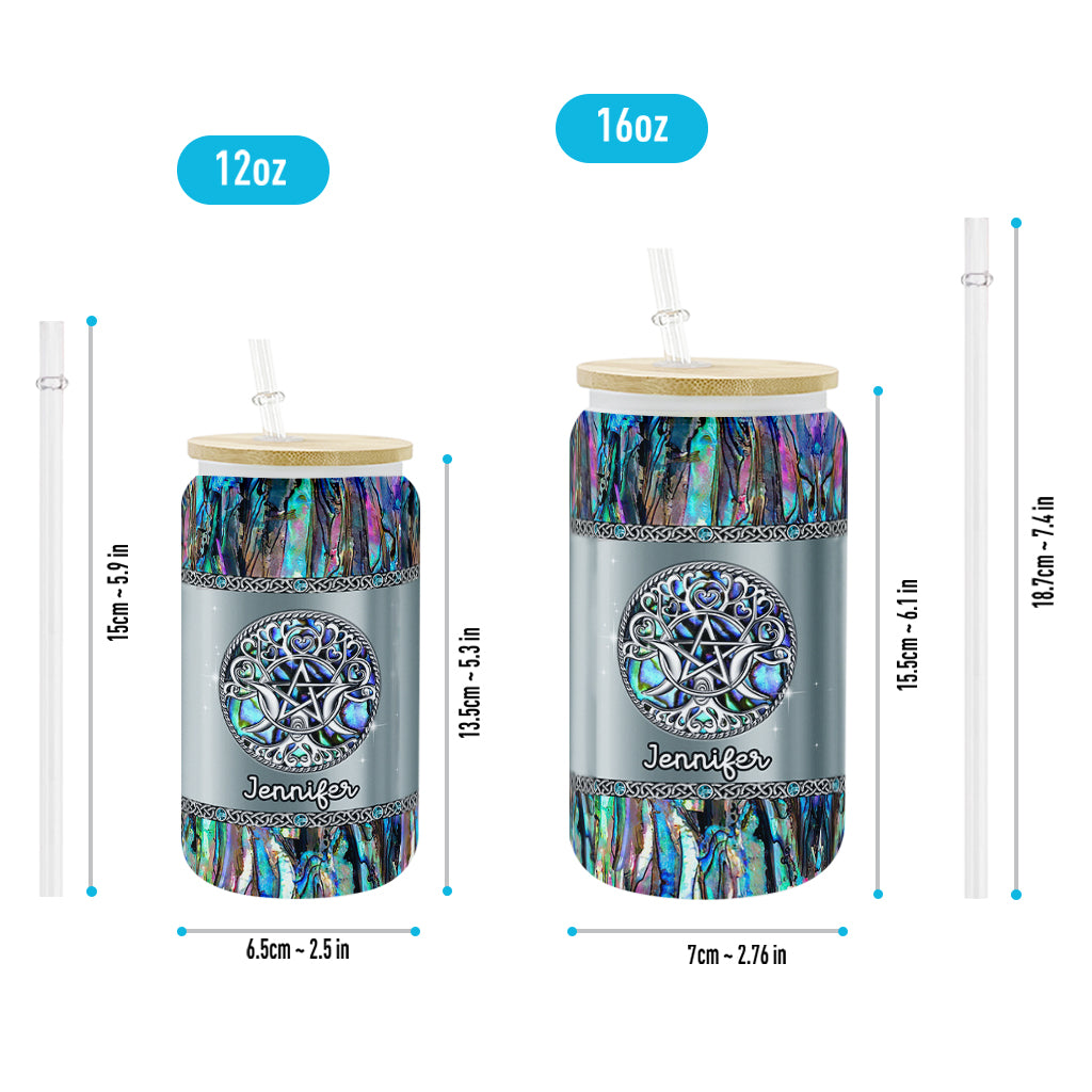 Witch Please - Personalized Witch Can Glass