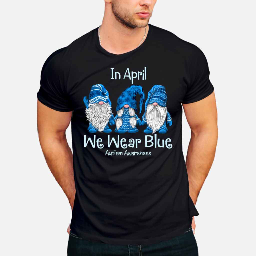 Im April tragen wir Blau – T-Shirt und Hoodie zur Sensibilisierung für Autismus 1121