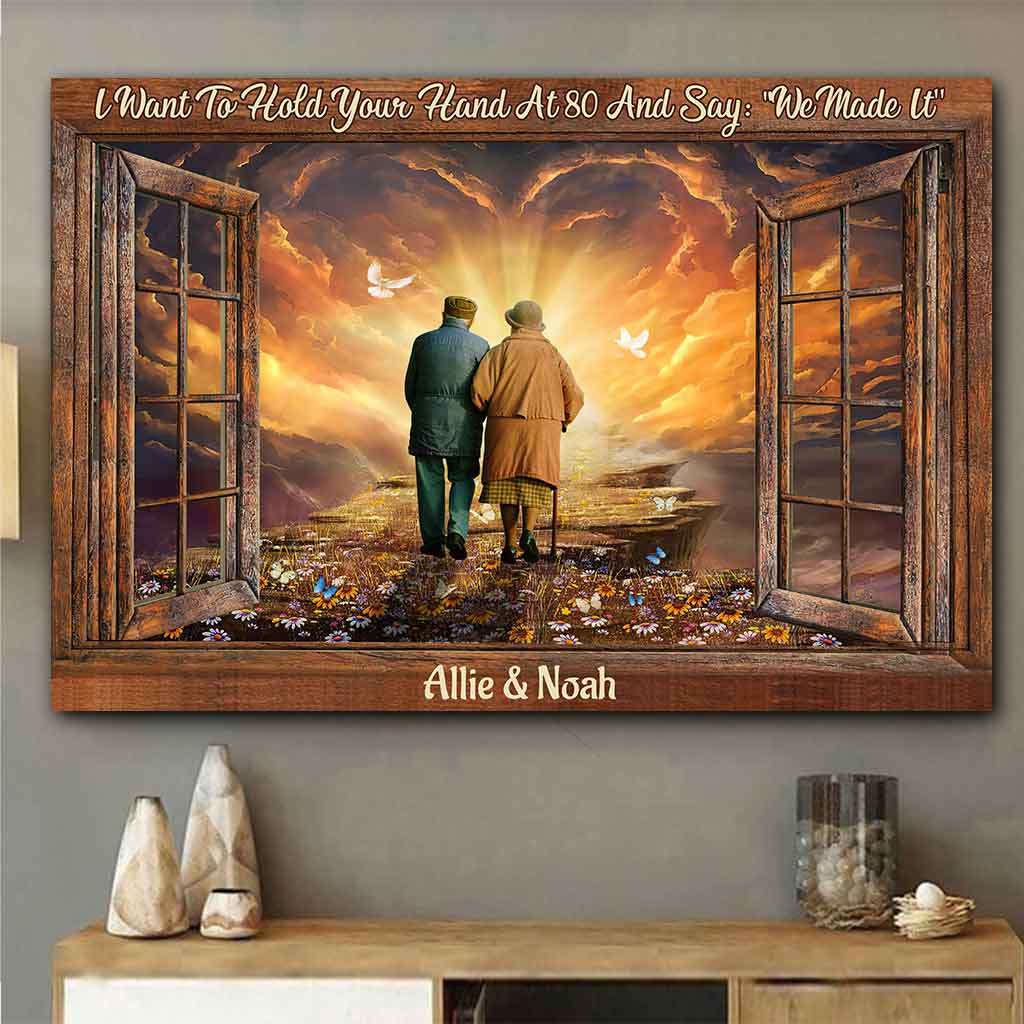 We Made It - Personalized Couple Poster